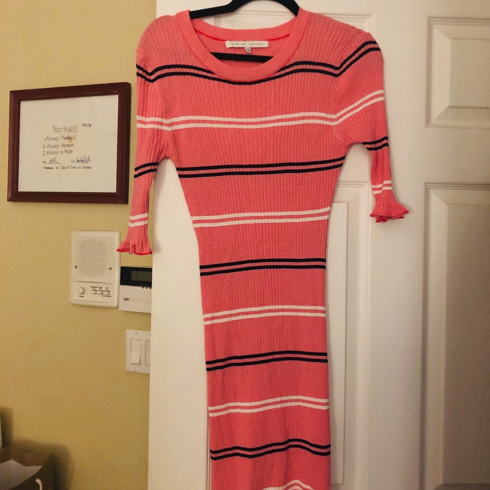 English Factory Bodycon midi dress